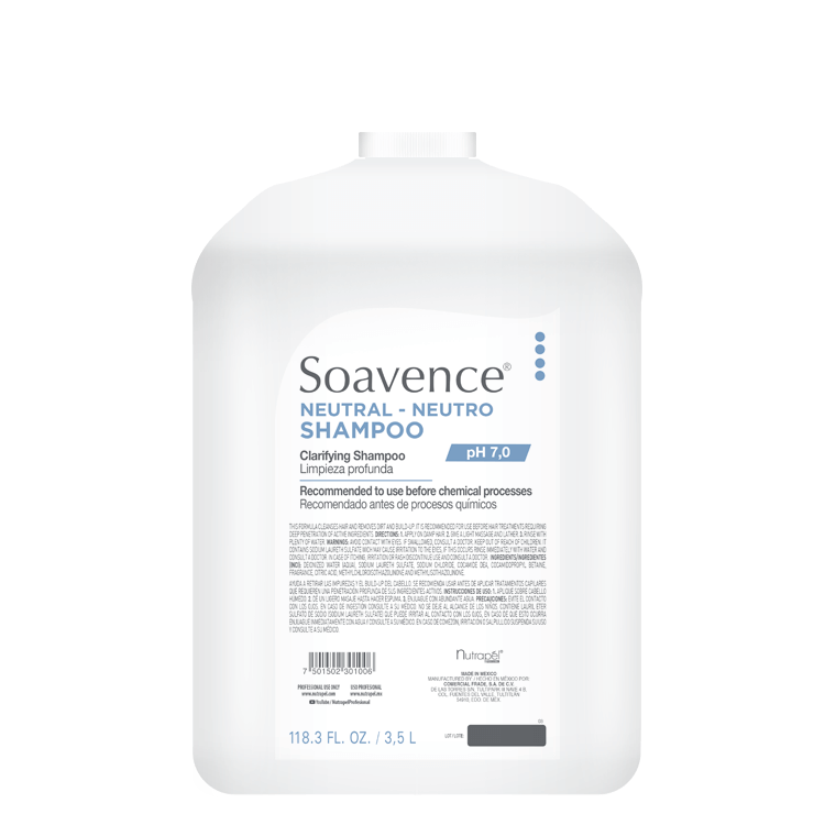 Soavence Shampoo pH 7.0 con 3.5 L